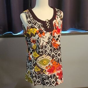 Notations Sleeveless Top - Ladies Small